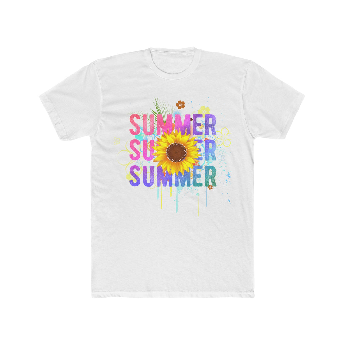 Unisex Cotton Crew Tee Summer