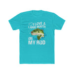 Unisex Cotton Crew Tee I love a large mouth