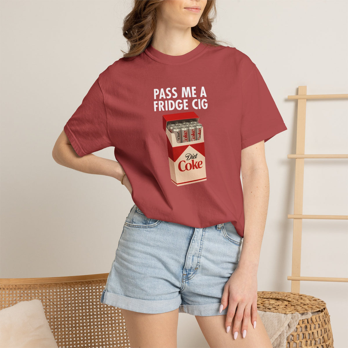 Pass Me A Fridge Cig Shirt, Diet Coke Lover Gift, Beverage Humor Shirt