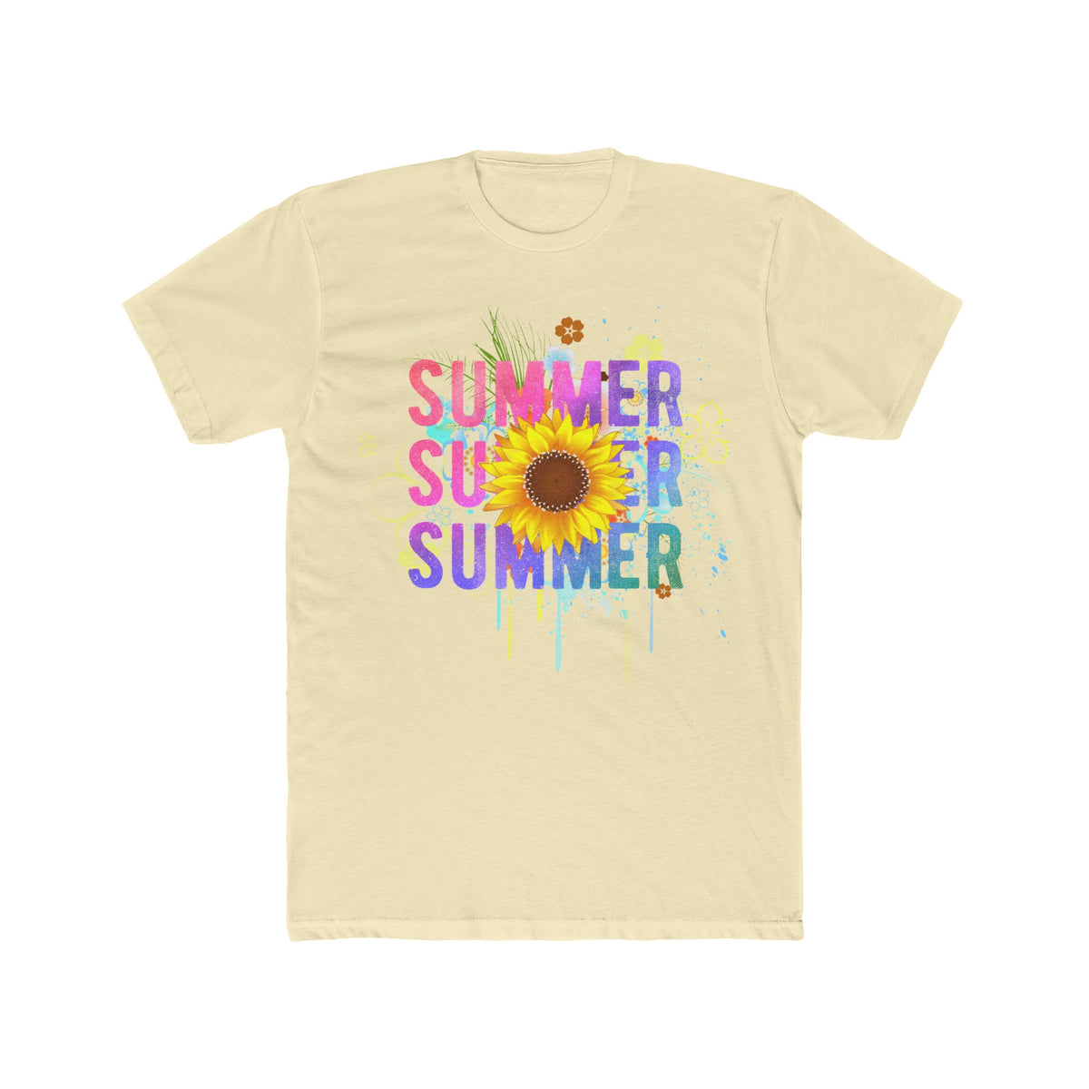 Unisex Cotton Crew Tee Summer
