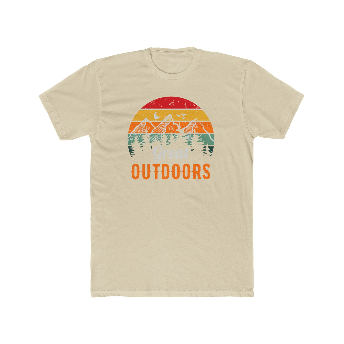 Unisex Cotton Crew Tee Great Outdoors