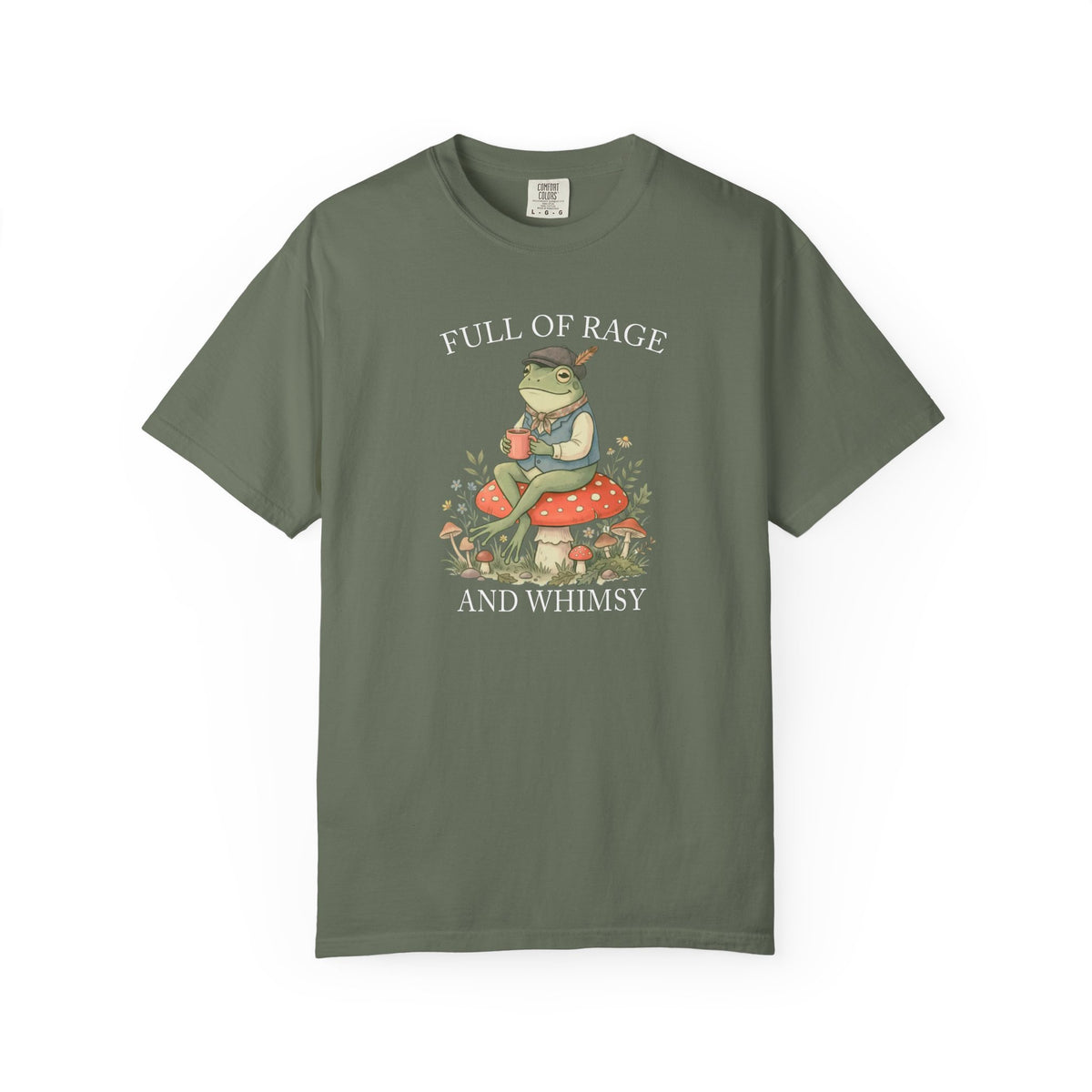 Full of Rage and Whimsy Shirt, Funny Frog tshirt, Frog Lover Gift, Whimsical Tee