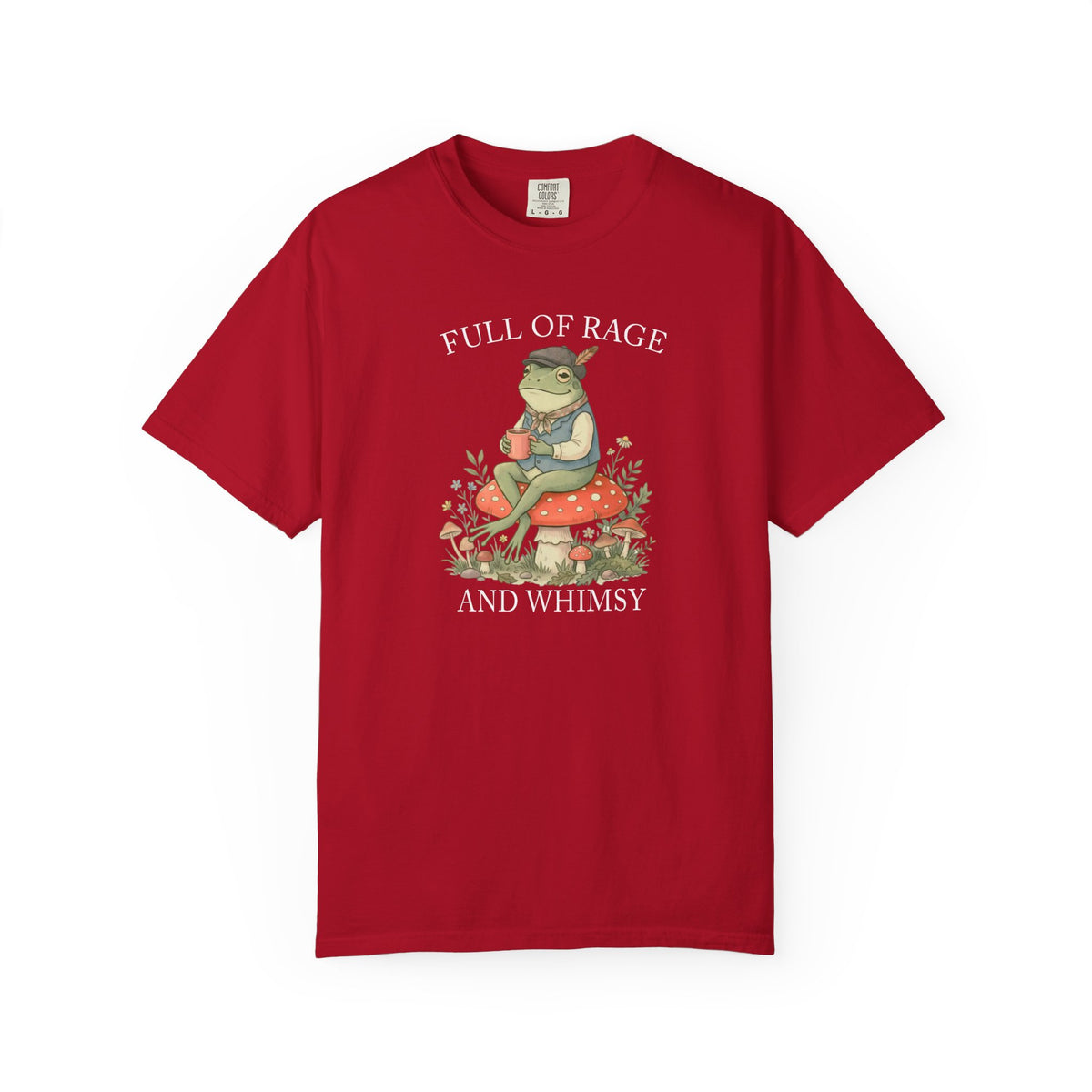 Full of Rage and Whimsy Shirt, Funny Frog tshirt, Frog Lover Gift, Whimsical Tee