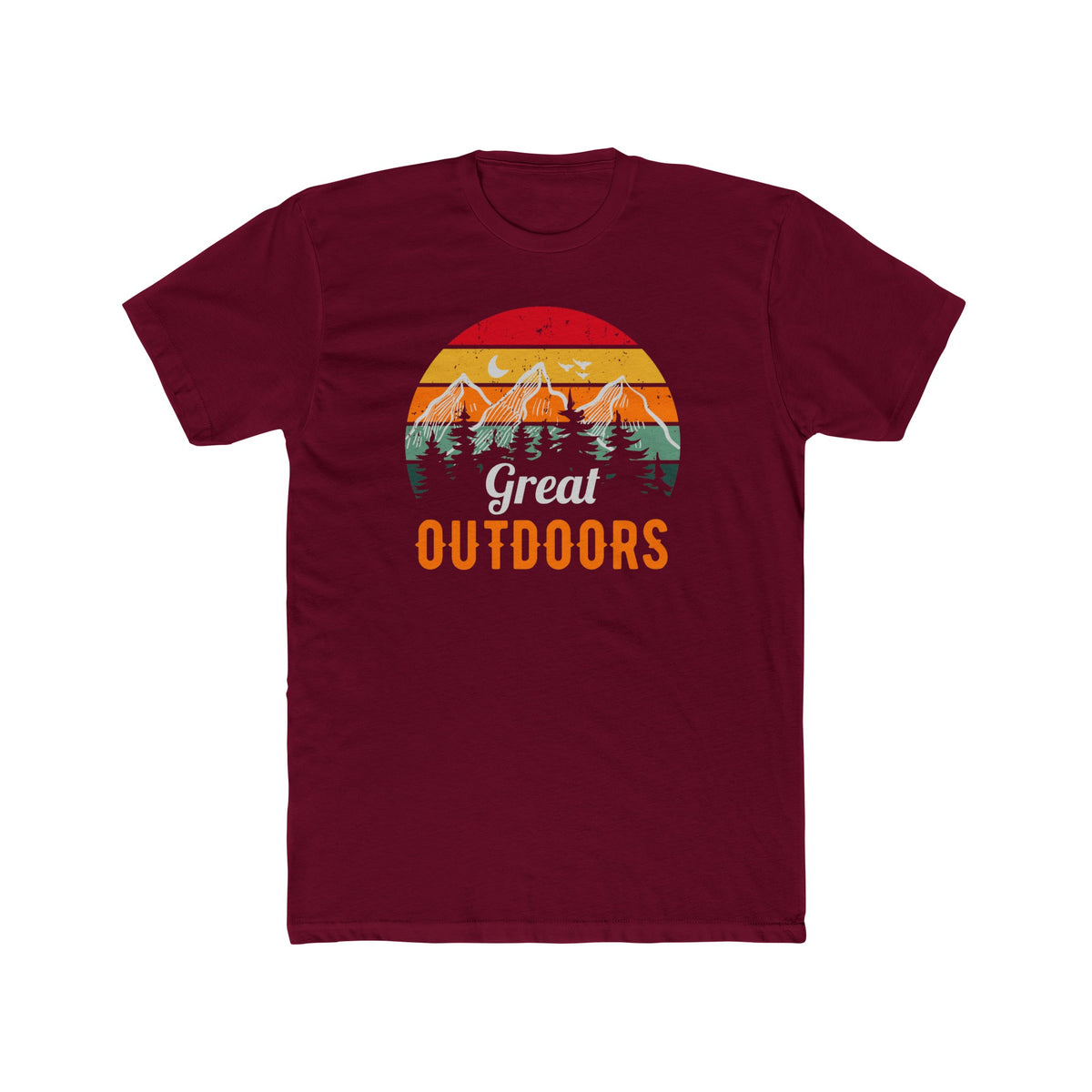 Unisex Cotton Crew Tee Great Outdoors