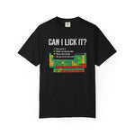 Can I Lick It Shirt, Periodic Table Tee, Funny Chemistry Tshirt