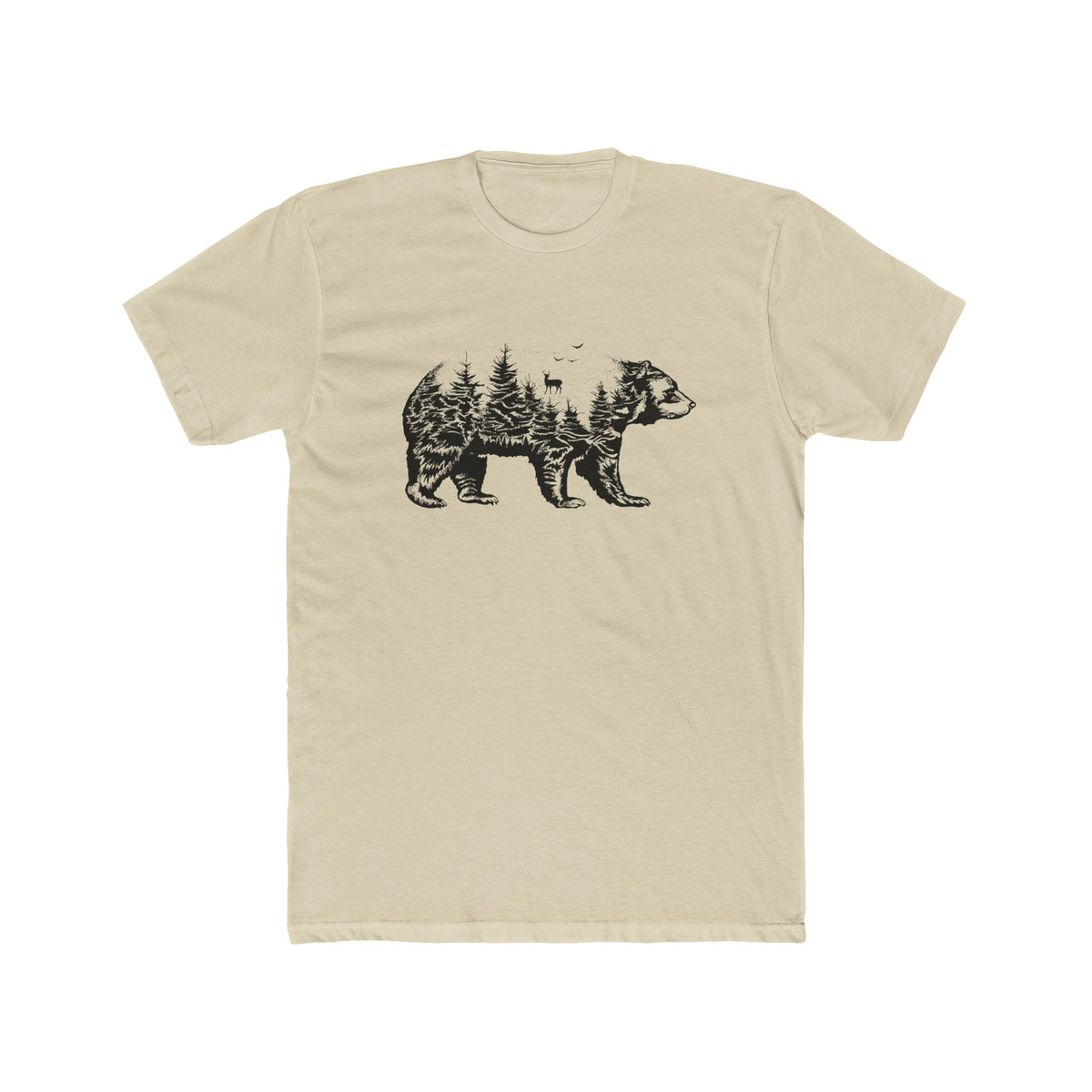 Unisex Cotton Crew Tee Bear