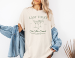 Cocktail Last Toast On The Coast Bachelorette Party T-Shirts