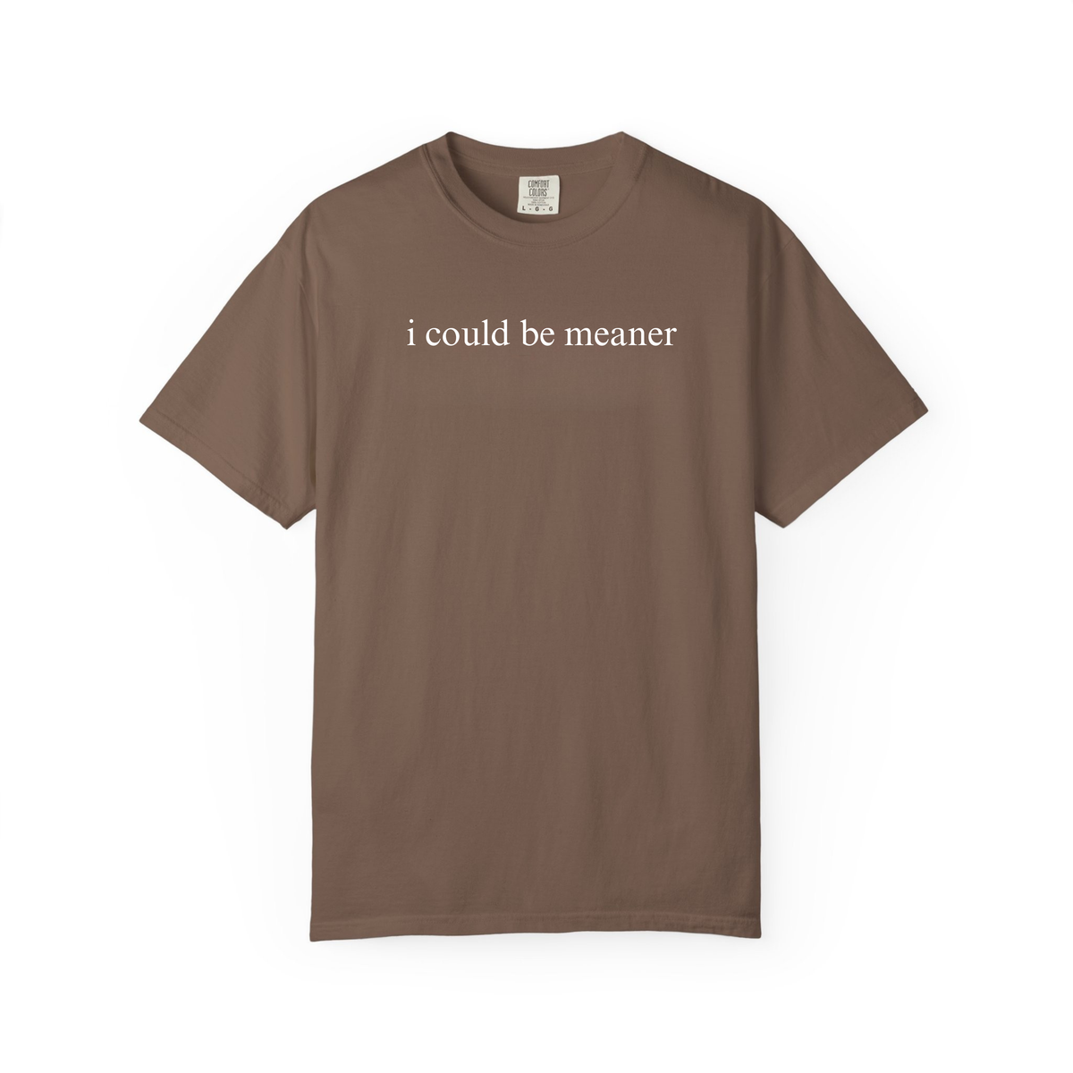 I Could Be Meaner Shirt Funny Humor TShirt Sarcastic Tee Trendy Shirt for Women