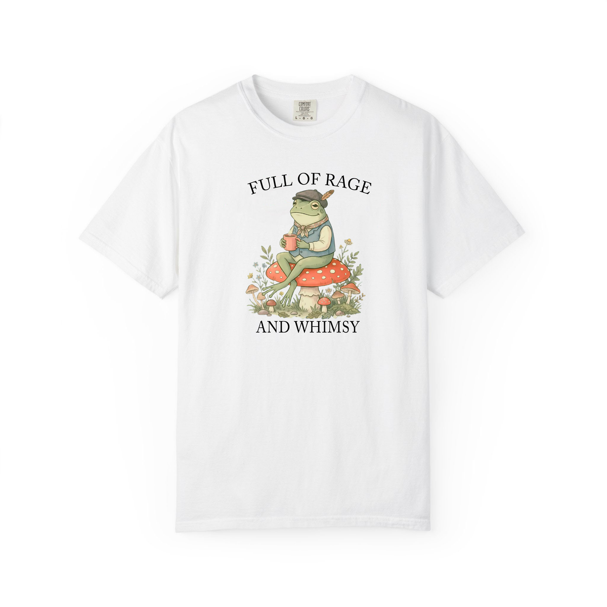 Full of Rage and Whimsy Shirt, Funny Frog tshirt, Frog Lover Gift, Whimsical Tee