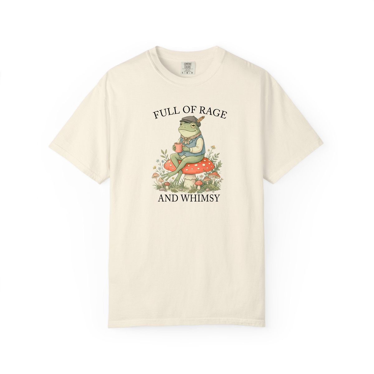 Full of Rage and Whimsy Shirt, Funny Frog tshirt, Frog Lover Gift, Whimsical Tee