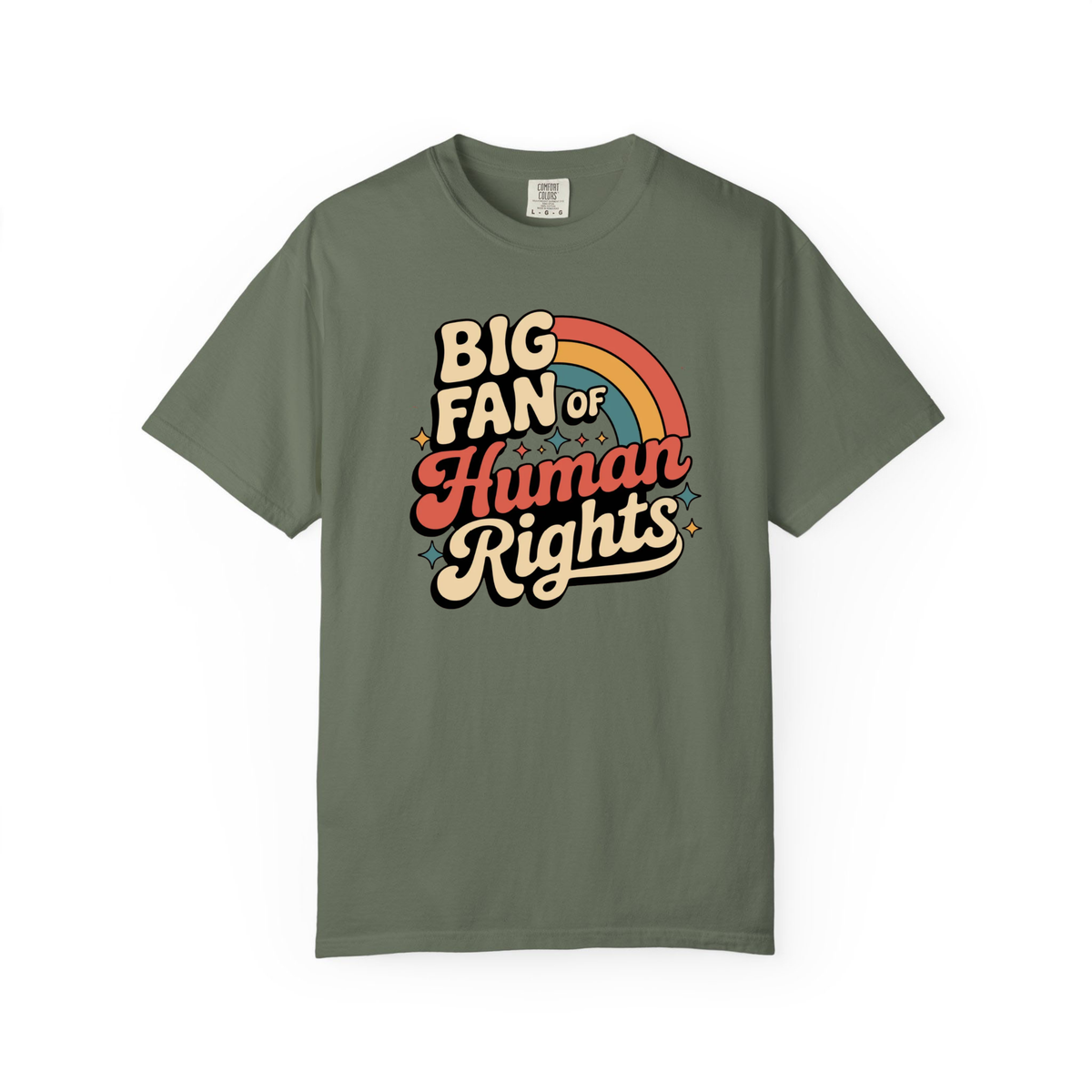 Big Fan Of Human Rights Shirt Equality Tee Social Justice Tshirt Political Protest
