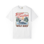 Stupid Canadian Wolf Bird Shirt, Heated Rivalry Inspired Tshirt, Funny Loon Graphic Tee