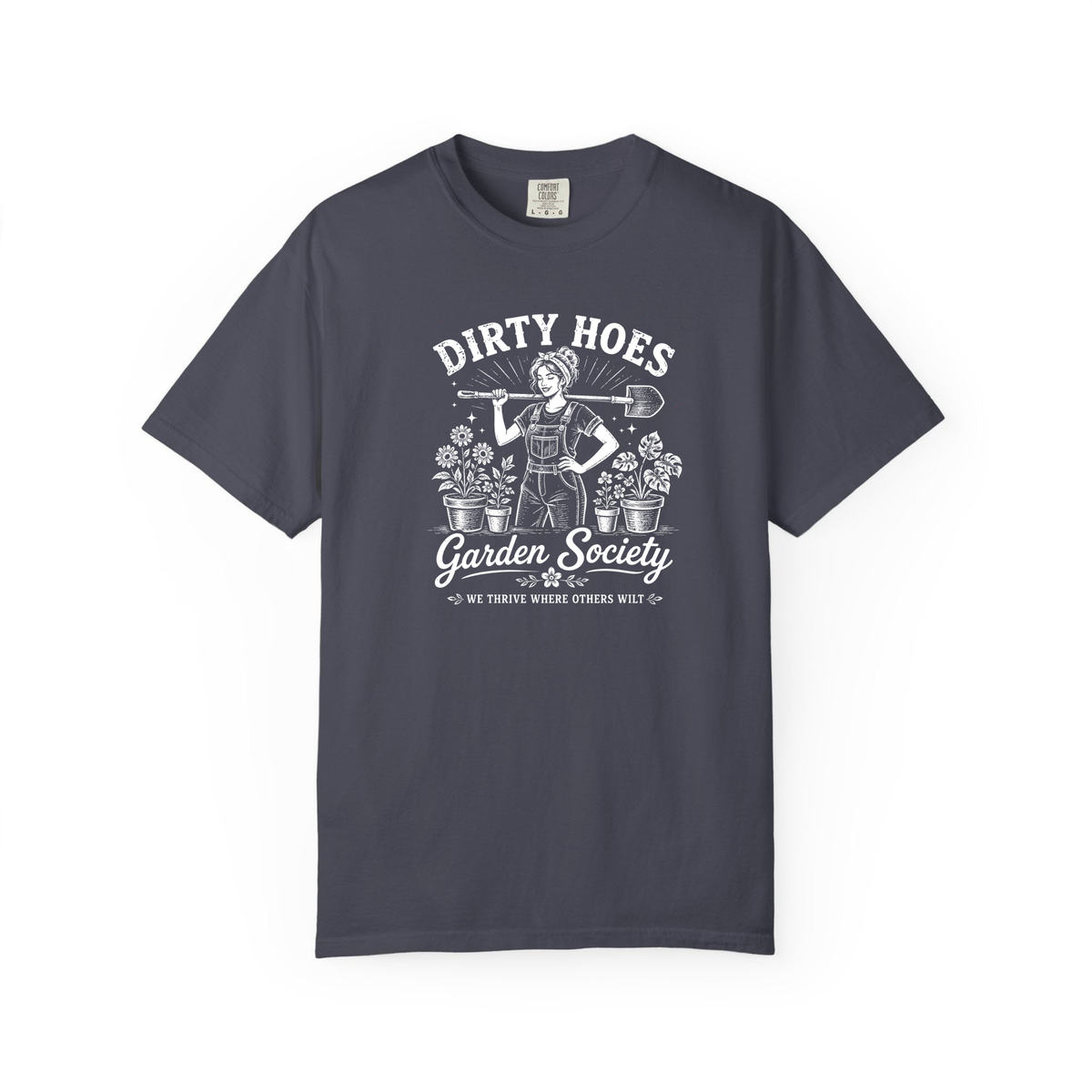Dirty Hoes Garden Society shirt, Funny Gardening Tshirt, Plant Lover tee, Gardener Humor Gift