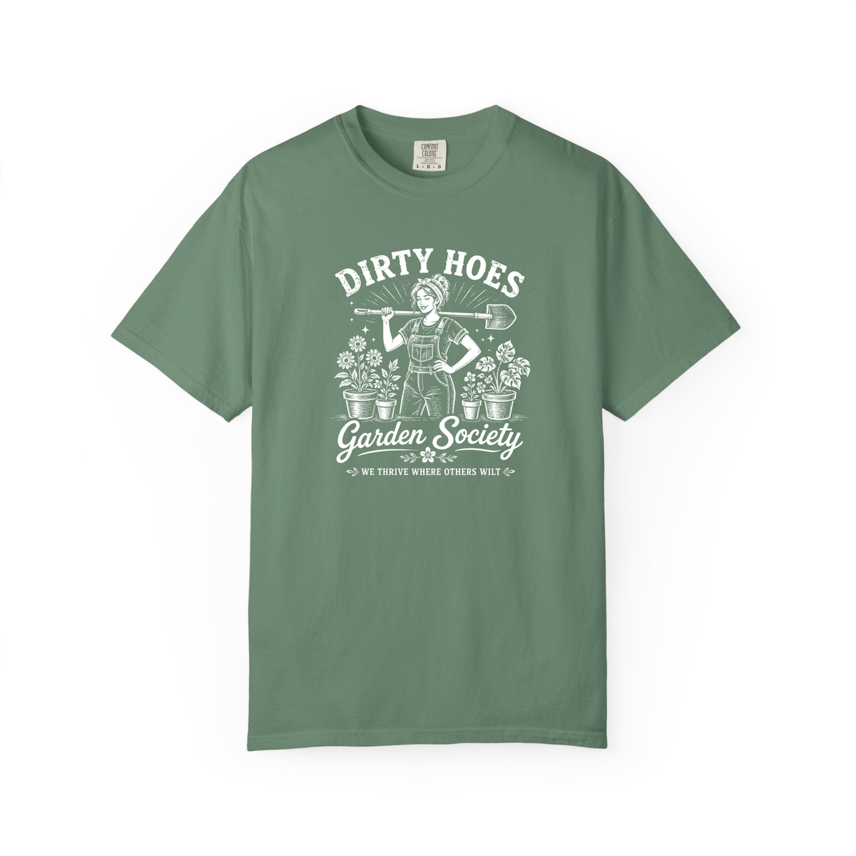 Dirty Hoes Garden Society shirt, Funny Gardening Tshirt, Plant Lover tee, Gardener Humor Gift