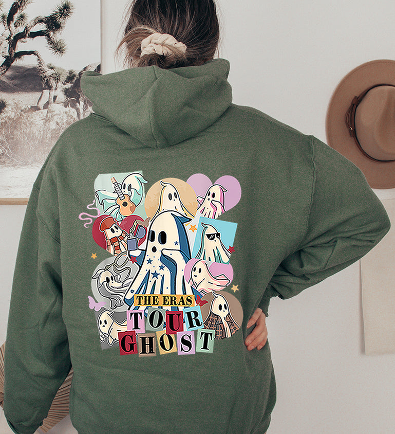 Unisex HOODIE The Eras Tour Ghosts, karma is a ghost shirt, swifti Concert, Country Music