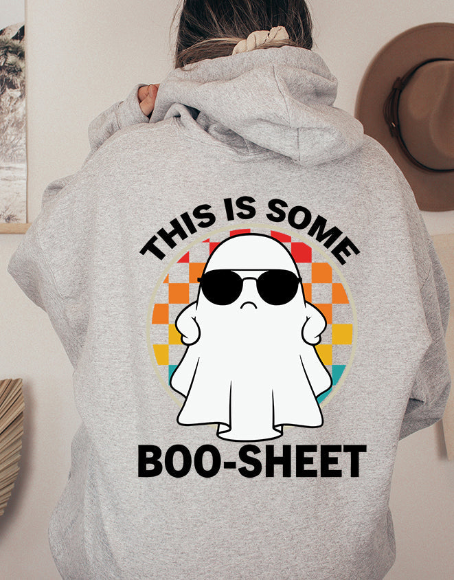 Unisex HOODIE This Some Boo Sheet Retro