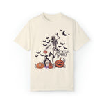 Unisex COMFORT COLORS T-Shirt Staying Spooky Vintage Skeleton Cute Pumpkin