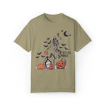 Unisex COMFORT COLORS T-Shirt Staying Spooky Vintage Skeleton Cute Pumpkin