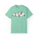 Unisex COMFORT COLORS T-Shirt Halloween Cute Cat Ghosts
