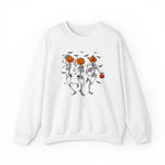 Unisex Sweatshirt Dancing Skeleton Halloween Sweatshirt spooky season
