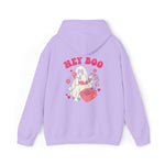 Unisex HOODIE Hey Boo Cute Ghost Face