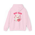 Unisex HOODIE Hey Boo Cute Ghost Face