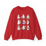 Unisex Sweatshirt Halloween books Teacher Librarian, Trick or Read, Read More Books, Ghost Books, Halloween Reading