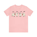 Unisex BELLA CANVA T-Shirt Cute Cow Ghost, bull Ghost , This Is Some Bull Sheet, Funny cow lovers