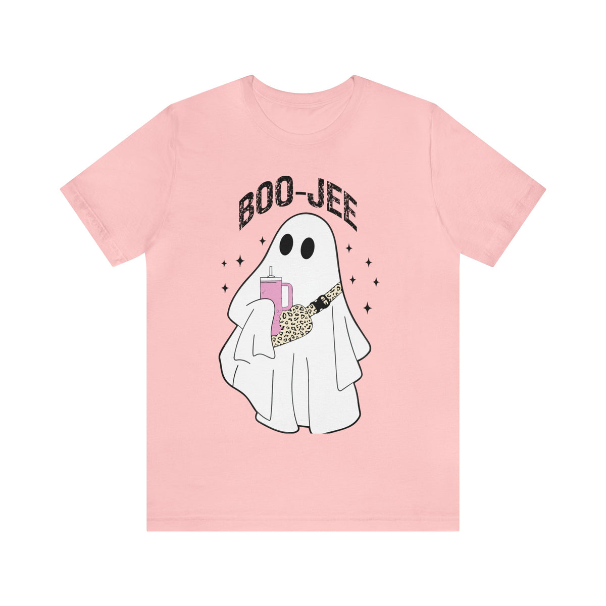 Unisex BELLA CANVA T-Shirt Boo-Jee Shirt Boojee Ghost Halloween Cute Spooky