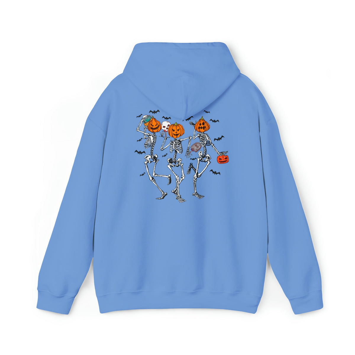 Unisex Hoodie Dancing Skeleton Halloween hoodie, spooky season pumpkin autumnal crewneck