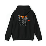 Unisex Hoodie Dancing Skeleton Halloween hoodie, spooky season pumpkin autumnal crewneck