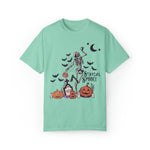 Unisex COMFORT COLORS T-Shirt Staying Spooky Vintage Skeleton Cute Pumpkin