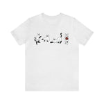 Unisex BELLA CANVA ghostly halloween Black cat shirt , spooky ghost black cat shirt, halloween binx