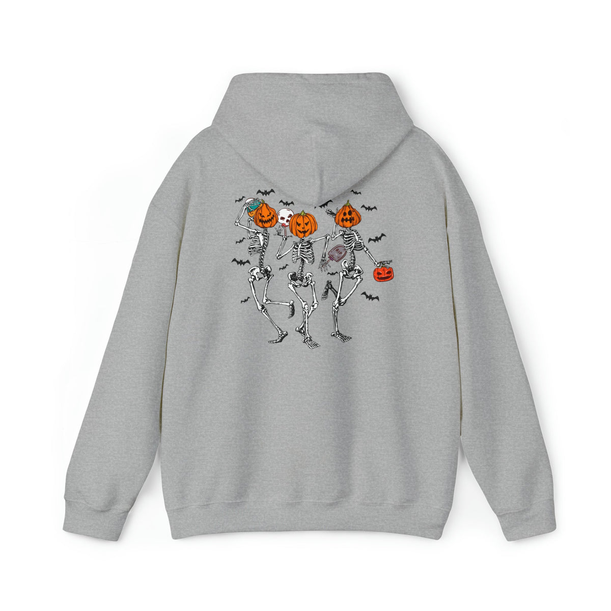 Unisex Hoodie Dancing Skeleton Halloween hoodie, spooky season pumpkin autumnal crewneck