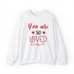 Unisex Heavy Blend™ Crewneck Sweatshirt So Loved