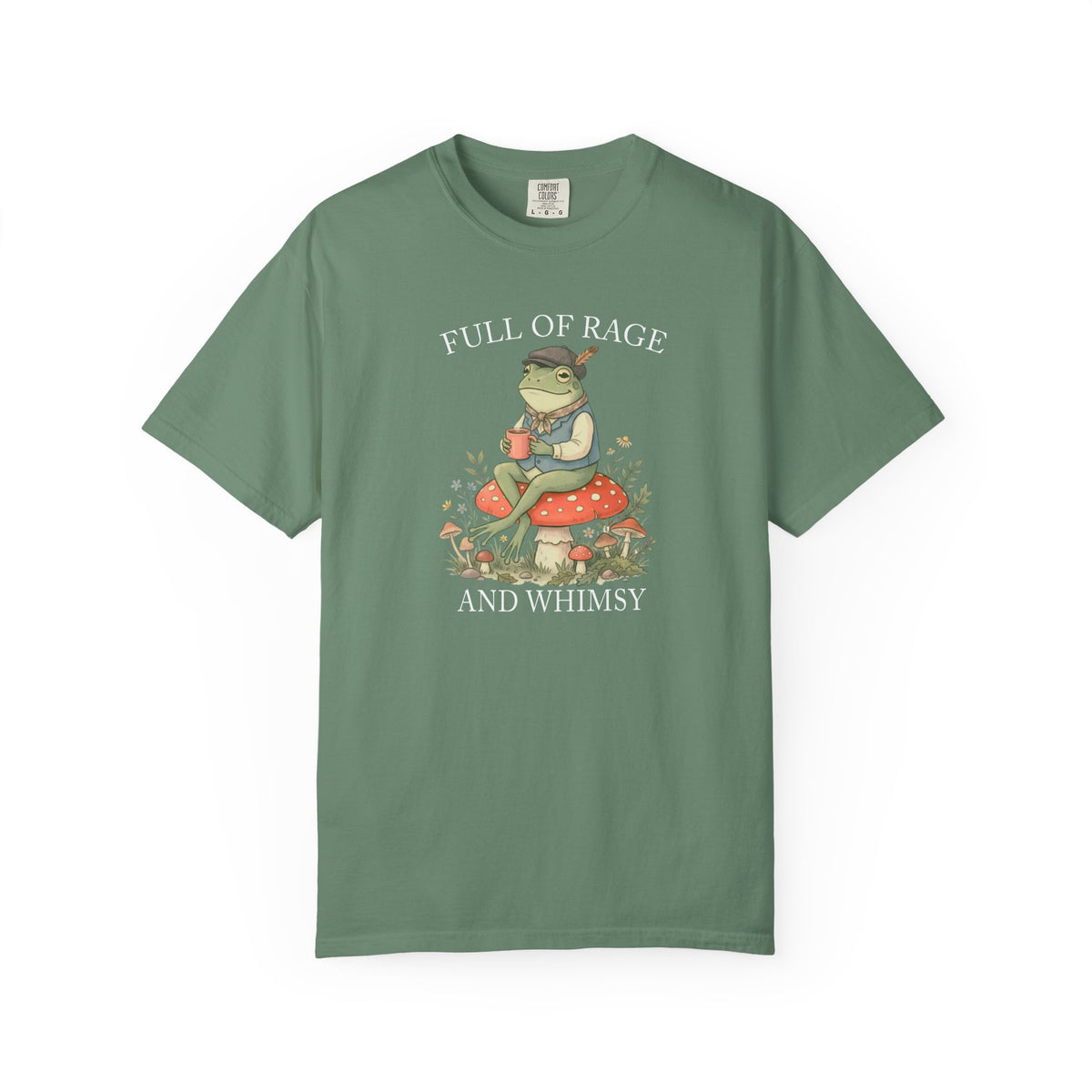 Full of Rage and Whimsy Shirt, Funny Frog tshirt, Frog Lover Gift, Whimsical Tee