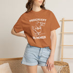 Pregnant Girl Summer Shirt, Pregnancy Gift, Baby Shower tshirt, Mom Tee