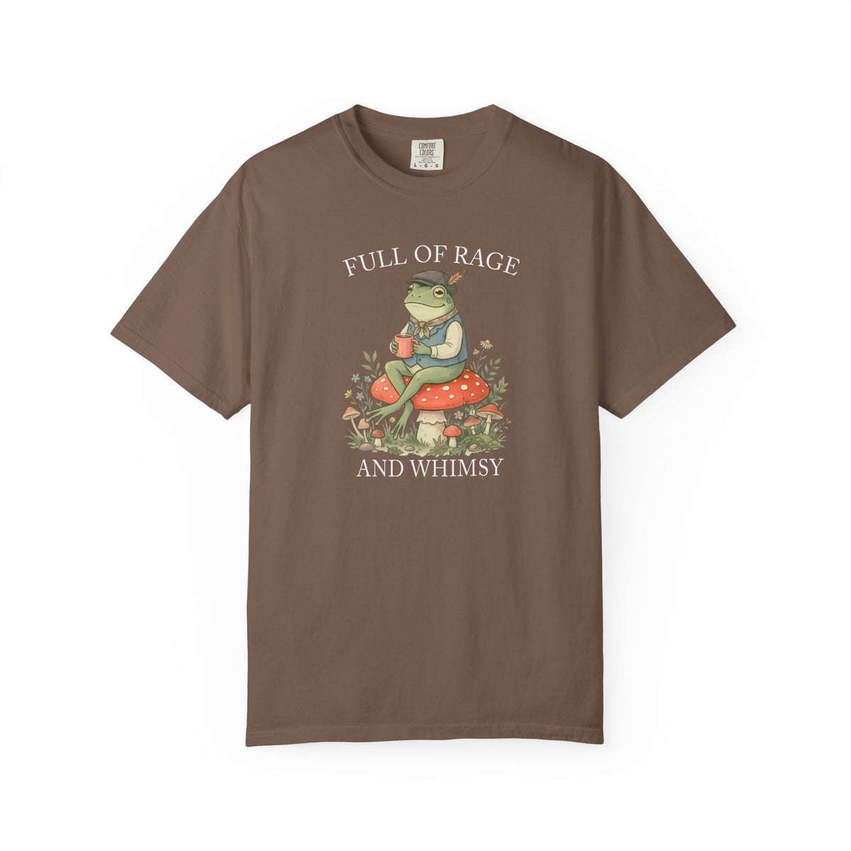 Full of Rage and Whimsy Shirt, Funny Frog tshirt, Frog Lover Gift, Whimsical Tee