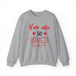 Unisex Heavy Blend™ Crewneck Sweatshirt So Loved