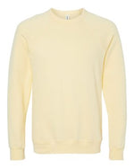 BELLA + CANVAS - Sponge Fleece Raglan Crewneck Sweatshirt