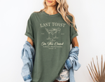 Cocktail Last Toast On The Coast Bachelorette Party T-Shirts