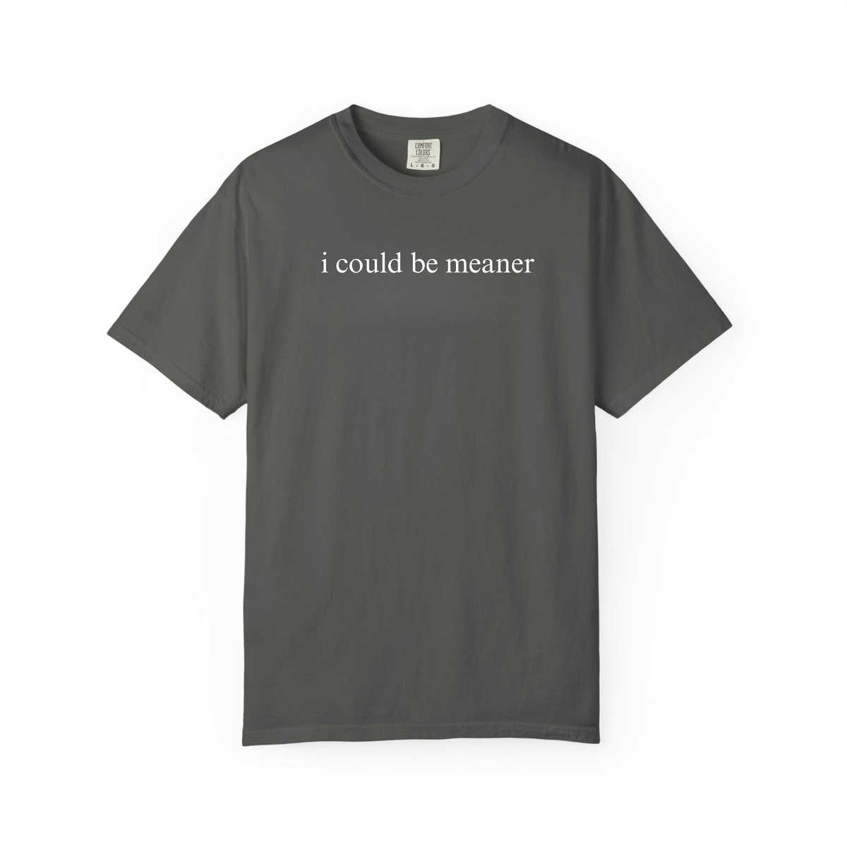 I Could Be Meaner Shirt Funny Humor TShirt Sarcastic Tee Trendy Shirt for Women