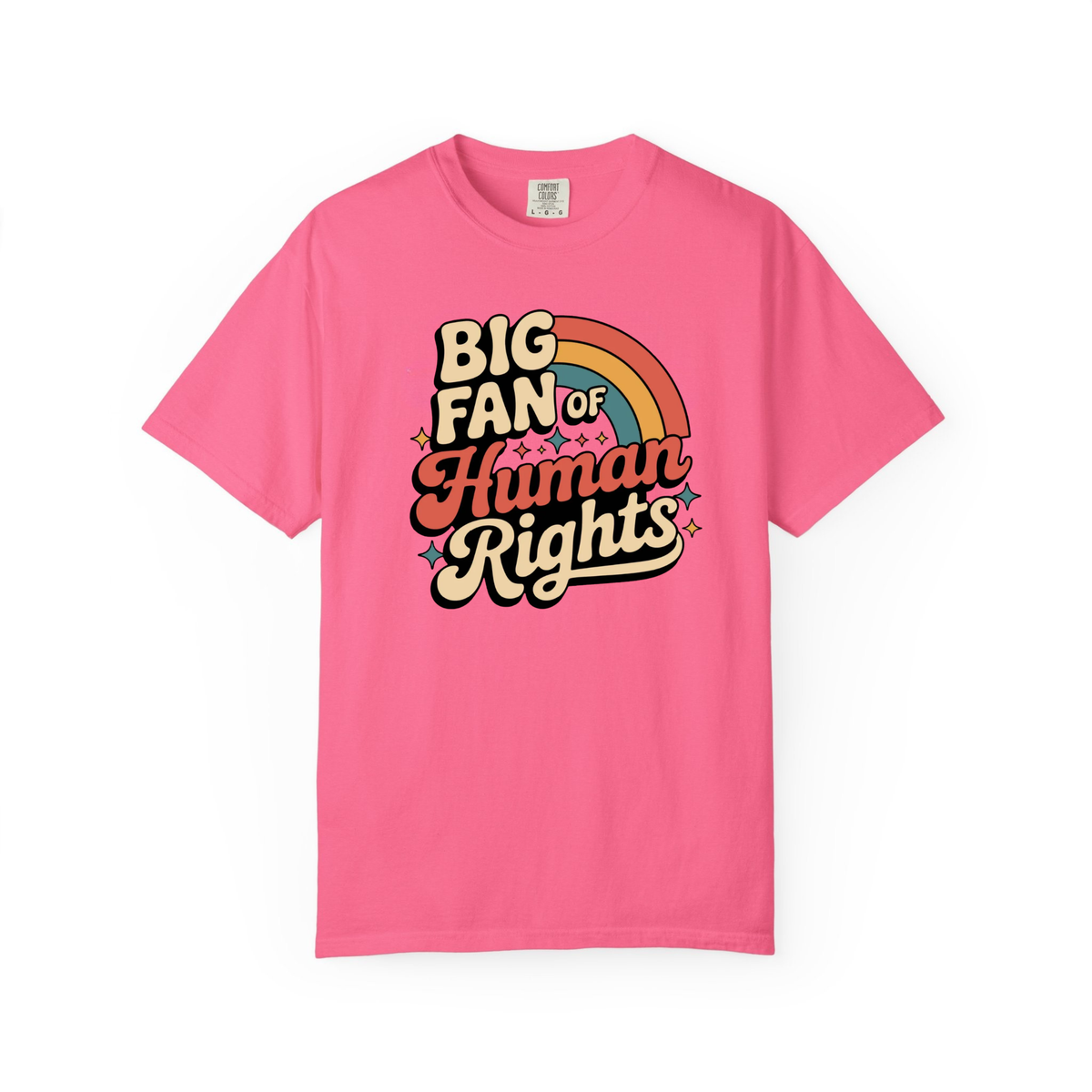 Big Fan Of Human Rights Shirt Equality Tee Social Justice Tshirt Political Protest