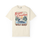 Stupid Canadian Wolf Bird Shirt, Heated Rivalry Inspired Tshirt, Funny Loon Graphic Tee