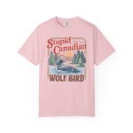 Stupid Canadian Wolf Bird Shirt, Heated Rivalry Inspired Tshirt, Funny Loon Graphic Tee