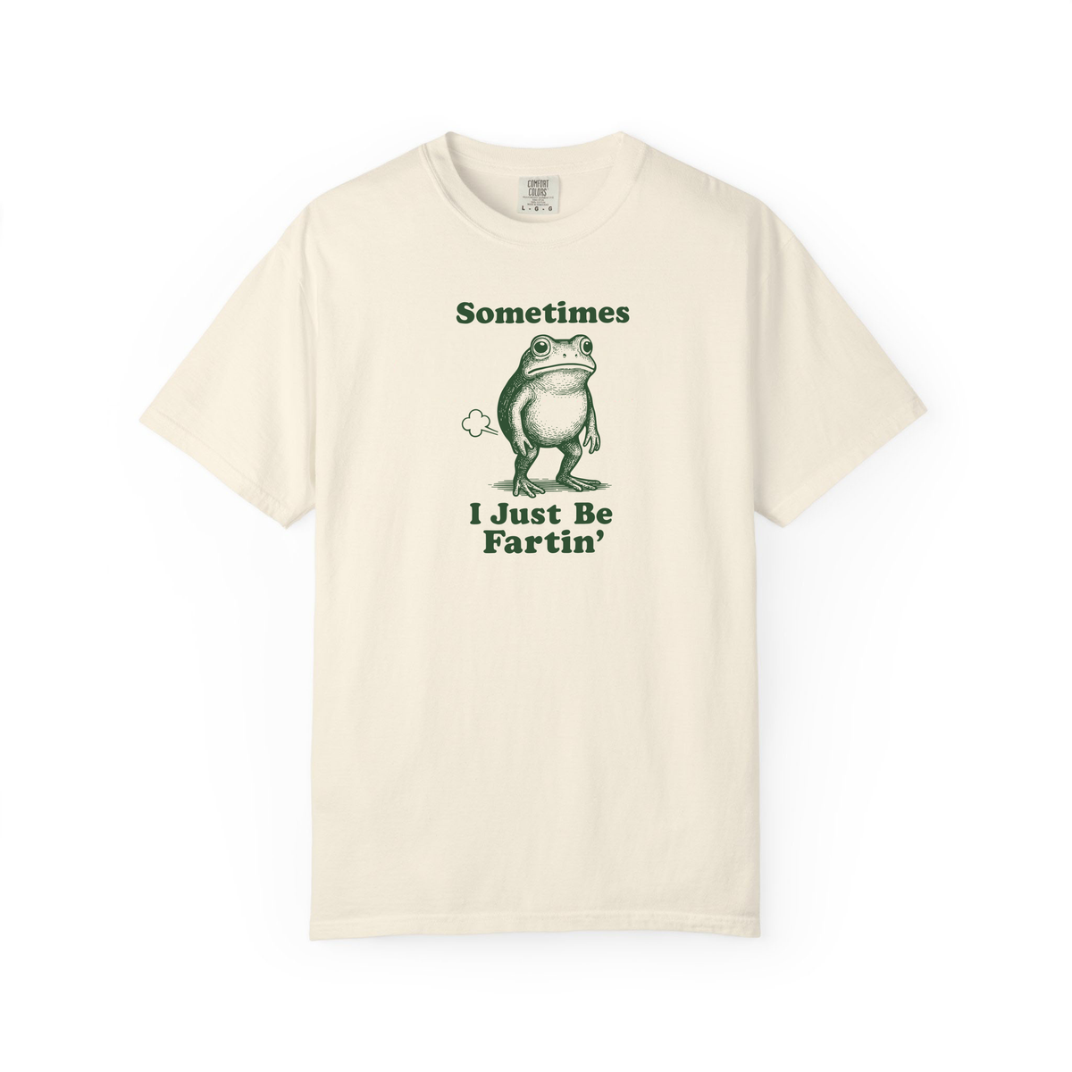 Sometimes I Just Be Fartin Shirt, Funny Frog Tshirt, Gag Gift, Funny Meme Tee