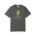 First of All Jesus Thinks I'm A Delight Frog Meme Shirt, Christian Frog Tshirt