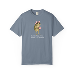 First of All Jesus Thinks I'm A Delight Frog Meme Shirt, Christian Frog Tshirt