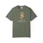 First of All Jesus Thinks I'm A Delight Frog Meme Shirt, Christian Frog Tshirt