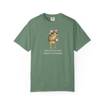 First of All Jesus Thinks I'm A Delight Frog Meme Shirt, Christian Frog Tshirt